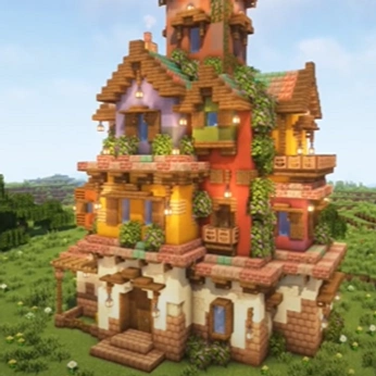 A cover of "Minecraft builds" cluster. The owner is gigitheangel. The cluster consists of 292 elements.