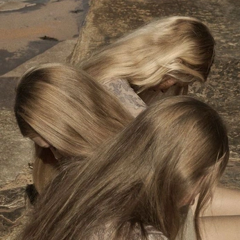 A cover of "self" cluster. The owner is tills19. The cluster description is "hair, makeup, fashion, vibes". The cluster consists of 36 elements.