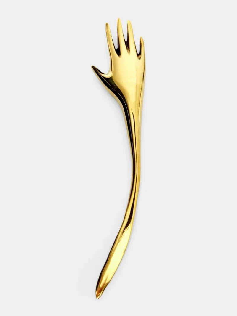 Hand Brass Letter Opener - Carl Auböck / Cosmos