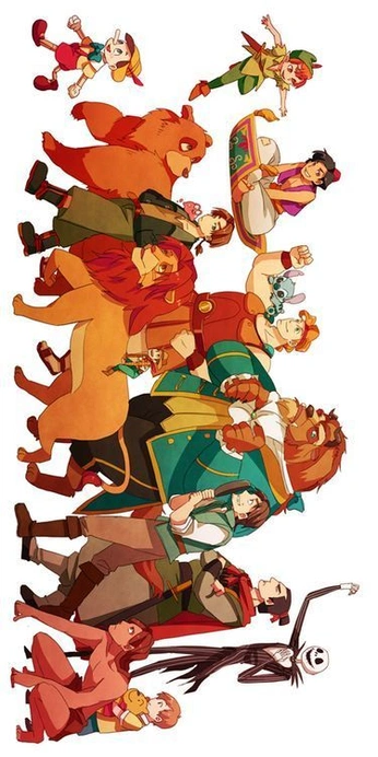 A cover of "Bajki" cluster. The owner is kikimorabood. The cluster consists of 58 elements.