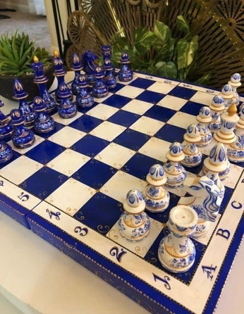 A cover of "Chess Set" cluster. The owner is venessamumbi. The cluster consists of 26 elements.