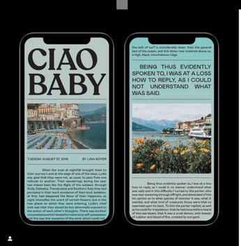 A cover of "Design" cluster. The owner is katherineheath. The cluster consists of 1 element.