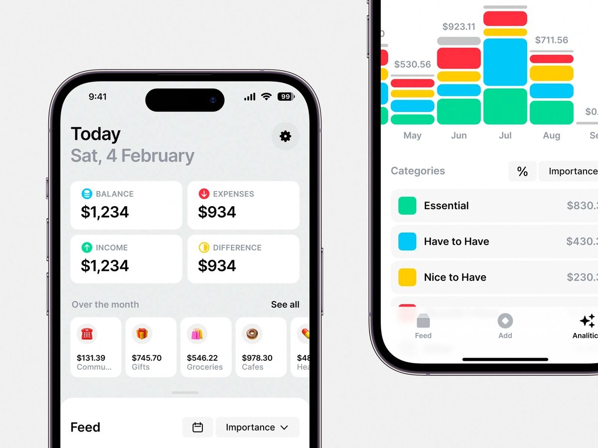 UI design for Bank App | Journal by product designer Yauheni Neviarouskiy.