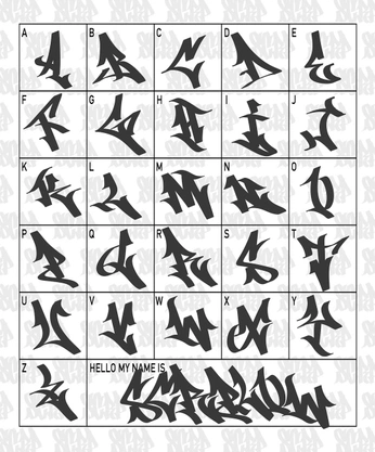 A cover of "Grafitti" cluster. The owner is arthr. The cluster consists of 27 elements.