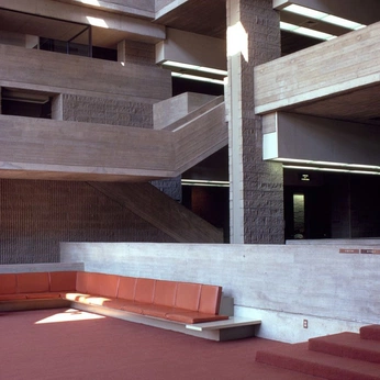 A cover of "Brutalist Architecture" cluster. The owner is blamematthew. The cluster consists of 64 elements.