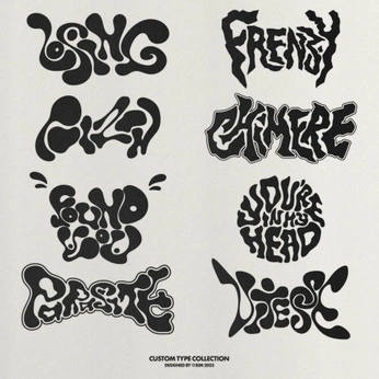 A cover of "Logo&Typo" cluster. The owner is pietro182. The cluster consists of 33 elements.