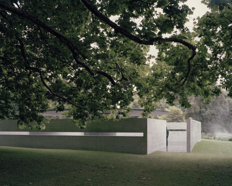 MPavilion 10 by architect Tadao Ando, commissioned by the Naomi Milgrom Foundation. Photo by Rory Gardiner.
