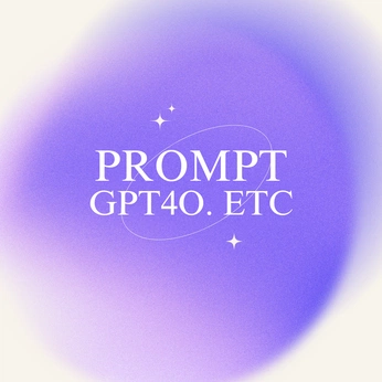 A cover of "[Prpt] GPT4O, Flux, ETC" cluster. The owner is do.aiworks. The cluster description is "gpt4o, Flux, Imagen, 일반 이미지용". The cluster consists of 77 elements. 2 create it.