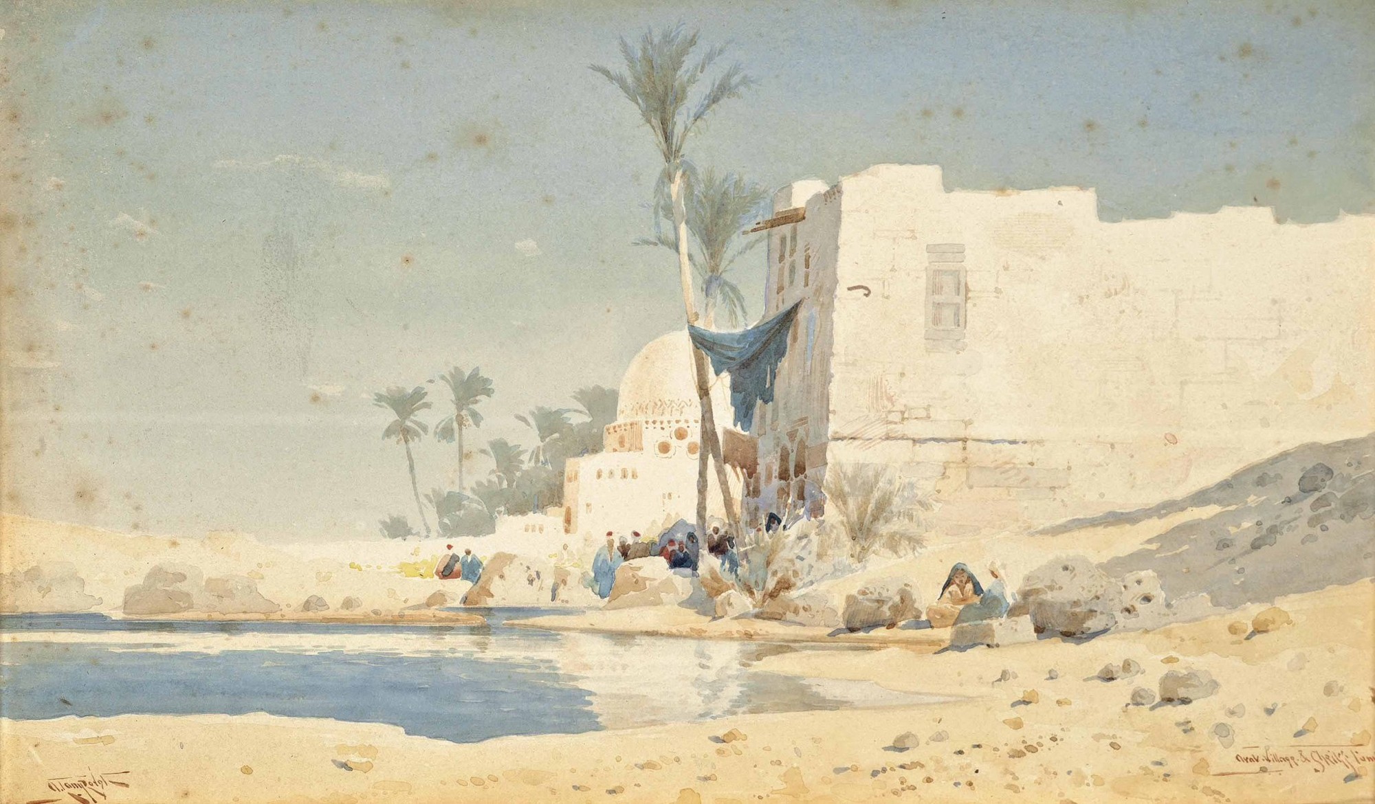 An image added by airas on Feb 03, 2024. May present: tints and shades, sky, water, tree, landscape.