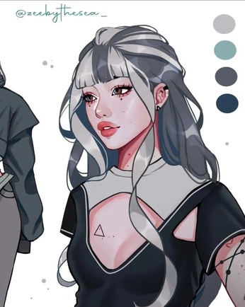 A cover of "oc" cluster. The owner is gakkbi. The cluster consists of 10 elements.