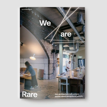 A cover of "Rare Architects" cluster. The owner is veryownstudio. The cluster description is "https://veryownstudio.com/project/rare-architects/". The cluster consists of 26 elements.