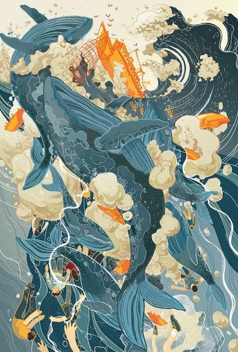 A cover of "animal kingdom" cluster. The owner is librarifran. The cluster consists of 13 elements.