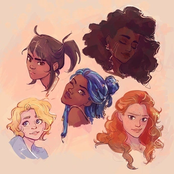 A cover of "the lunar chronicles" cluster. The owner is thegoodwitchh. The cluster consists of 83 elements.