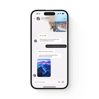 A cover of "Chat" cluster. The owner is romanedde. The cluster consists of 2 elements.