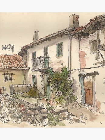 A cover of "Watercolor Sketches" cluster. The owner is hayden8002. The cluster consists of 5 elements.