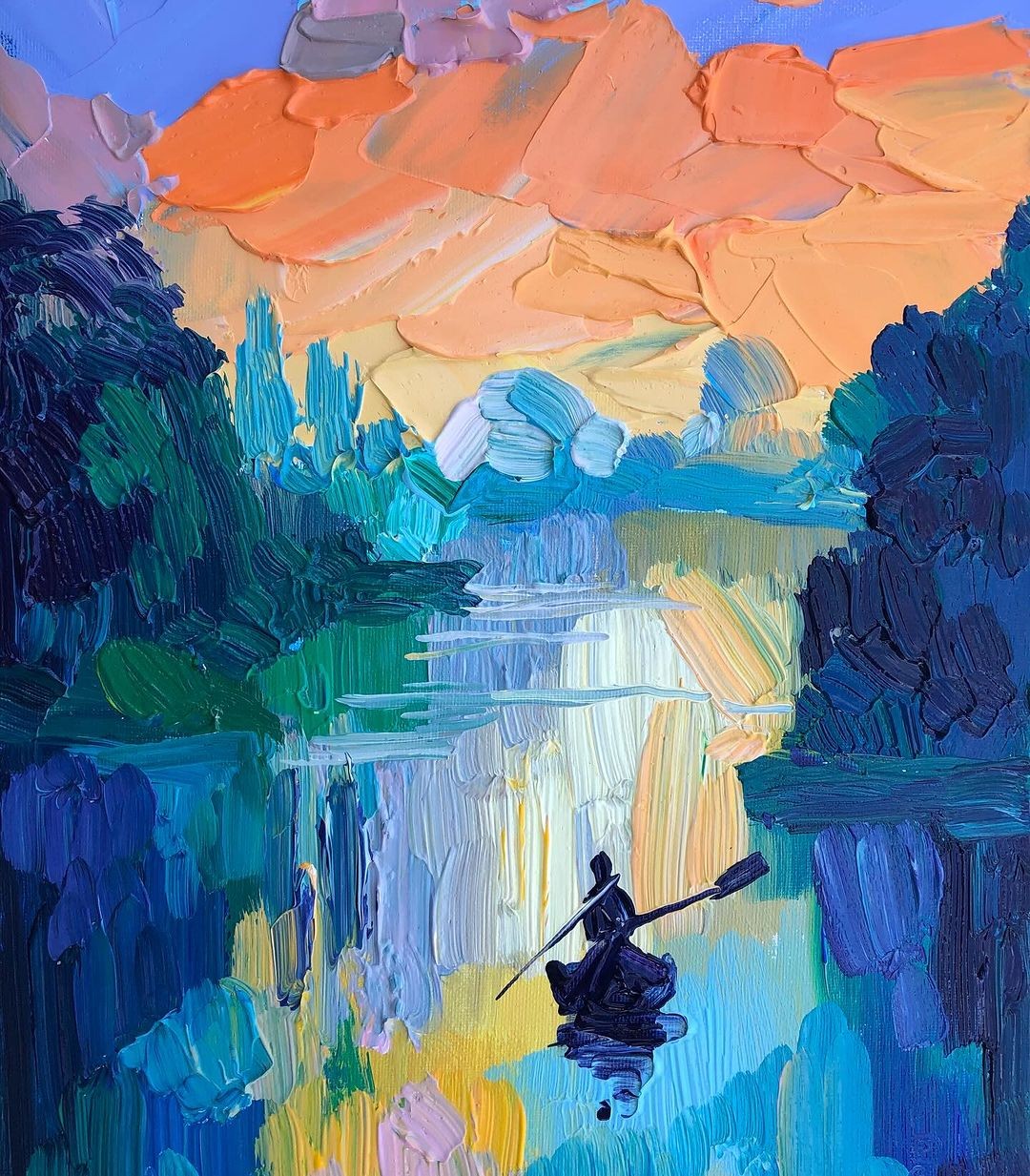 An Instagram carousel post added by jesseschmidt on Aug 07, 2024. The author is @atrusovaartist.