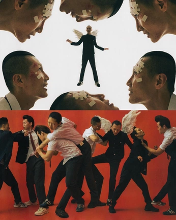 A cover of "PHOTOGRAPH" cluster. The owner is inxciox. The cluster consists of 9 elements.