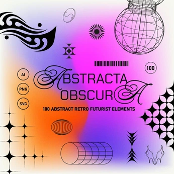 A cover of "RETRO FUTURISM💽" cluster. The owner is studio2am. The cluster consists of 47 elements.