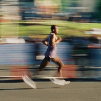 A cover of "run {curated guide}" cluster. The owner is tyler. The cluster description is "all your running essentials here.". The cluster consists of 8 elements.