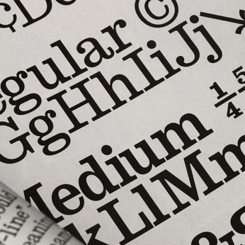 A cover of "typography" cluster. The owner is uhhan. The cluster consists of 23 elements.