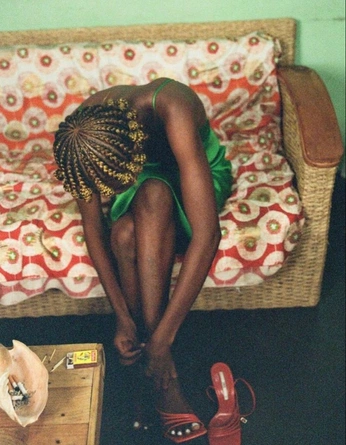 A cover of "Nike x Footlocker" cluster. The owner is mishthisfish. The cluster consists of 4 elements.