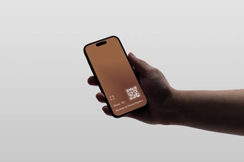 A cover of "iPhone Mockups" cluster. The owner is devicegraphics. The cluster description is "Featuring the iPhone Collection by
Device.Graphics™". The cluster consists of 1 element.