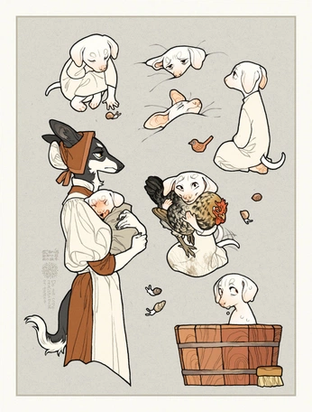 A cover of "That gay dog" cluster. The owner is evilgrape. The cluster consists of 45 elements.