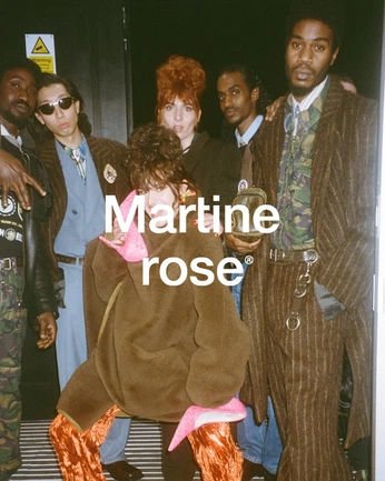 A cover of "CLOTHING-MARTINE ROSE" cluster. The owner is seene. The cluster consists of 14 elements.