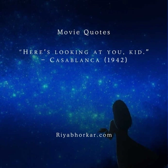 A cover of "Movie Quotes" cluster. The owner is riyabhorkar7. The cluster consists of 124 elements.