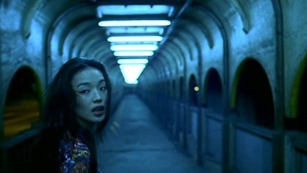 Actress Shu Qi in the opening scene of Hou Hsiao-hsien's film Millennium Mambo (2001).