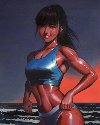 A cover of "Art style inspo" cluster. The owner is naoumi. The cluster consists of 1 element.