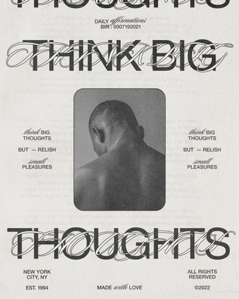 A cover of "typography" cluster. The owner is sydssss. The cluster consists of 4 elements.