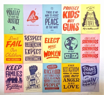 A cover of "Poster" cluster. The owner is bysydsdesign. The cluster consists of 4 elements.