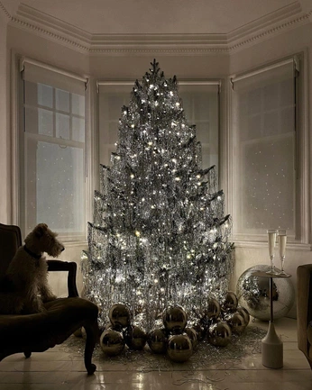 A cover of "Metallic Christmas" cluster. The owner is hvliving. The cluster consists of 11 elements.