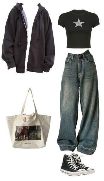 A cover of "Outfit Inspo" cluster. The owner is iara07. The cluster consists of 14 elements.