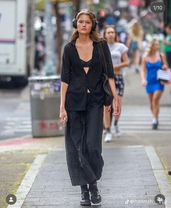 A cover of "Outfit" cluster. The owner is melanyhaichell. The cluster consists of 12 elements.