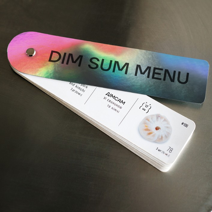 the menu as art