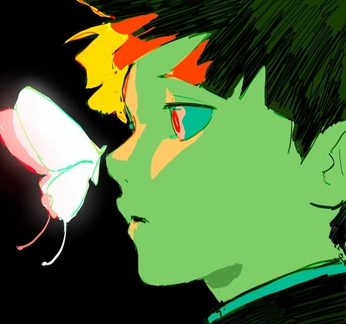 A cover of "mob psycho" cluster. The owner is harukillll. The cluster consists of 6 elements.