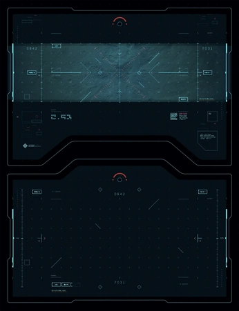 A cover of "Space UI" cluster. The owner is polarbear007. The cluster consists of 49 elements.