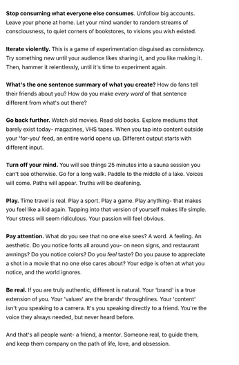 A cover of "CREATIVE ADVICE." cluster. The owner is sammerjammer. The cluster consists of 2 elements.