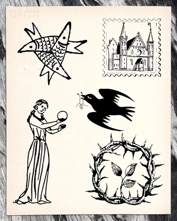 A cover of "Tattoo" cluster. The owner is justinaaron. The cluster consists of 52 elements.