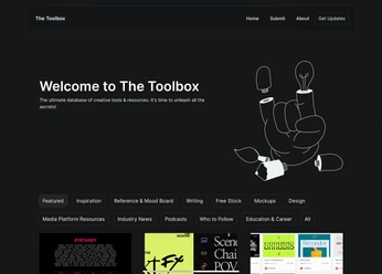 A cover of "Toolbox" cluster. The owner is tomdenoon. The cluster consists of 1 element.