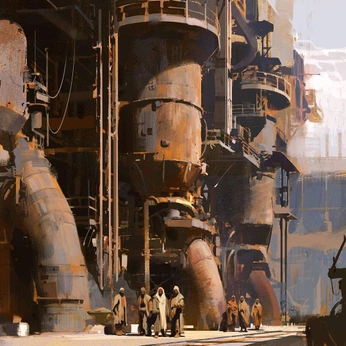 A cover of "mysterious industrial" cluster. The owner is mathiasoien. The cluster consists of 21 elements.