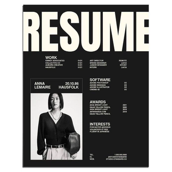 A cover of "Resume" cluster. The owner is cooperpaxton. The cluster consists of 3 elements.