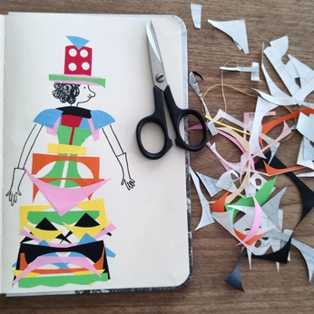 A cover of "1st grade projects" cluster. The owner is siestarange. The cluster consists of 7 elements.