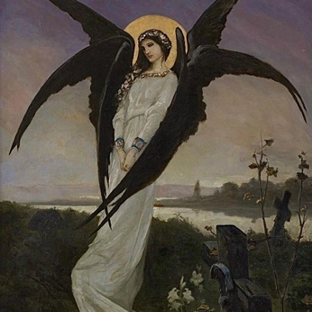 A cover of "Angeli Relatio" cluster. The owner is hydraeatmenot. The cluster description is "they will all serve as templates ". The cluster consists of 66 elements.