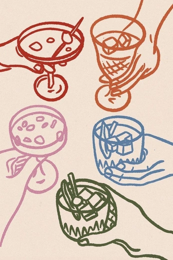 A cover of "Brand Inspo" cluster. The owner is machiavelliscat. The cluster consists of 21 elements.