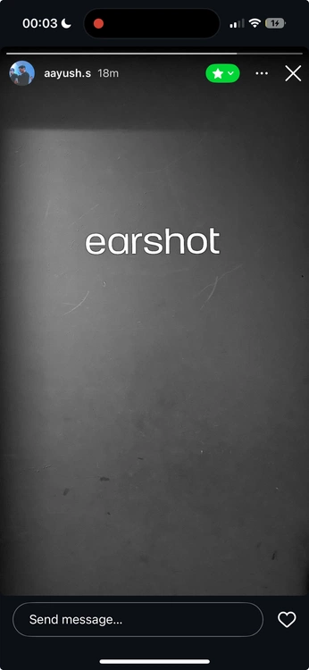 A cover of "Aayush- feature request" cluster. The owner is dmaaa. The cluster consists of 1 element.