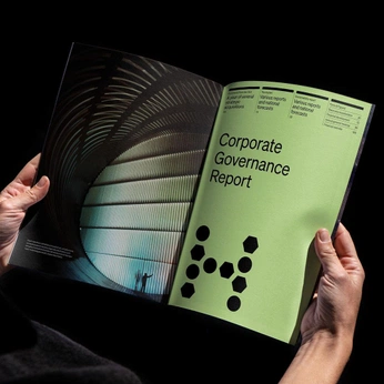 A cover of "Annual report" cluster. The owner is schoneq. The cluster consists of 21 elements.