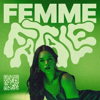A cover of "Femme" cluster. The owner is fruityfemme. The cluster consists of 5 elements.